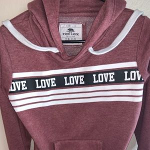 Maroon sweatshirt medium